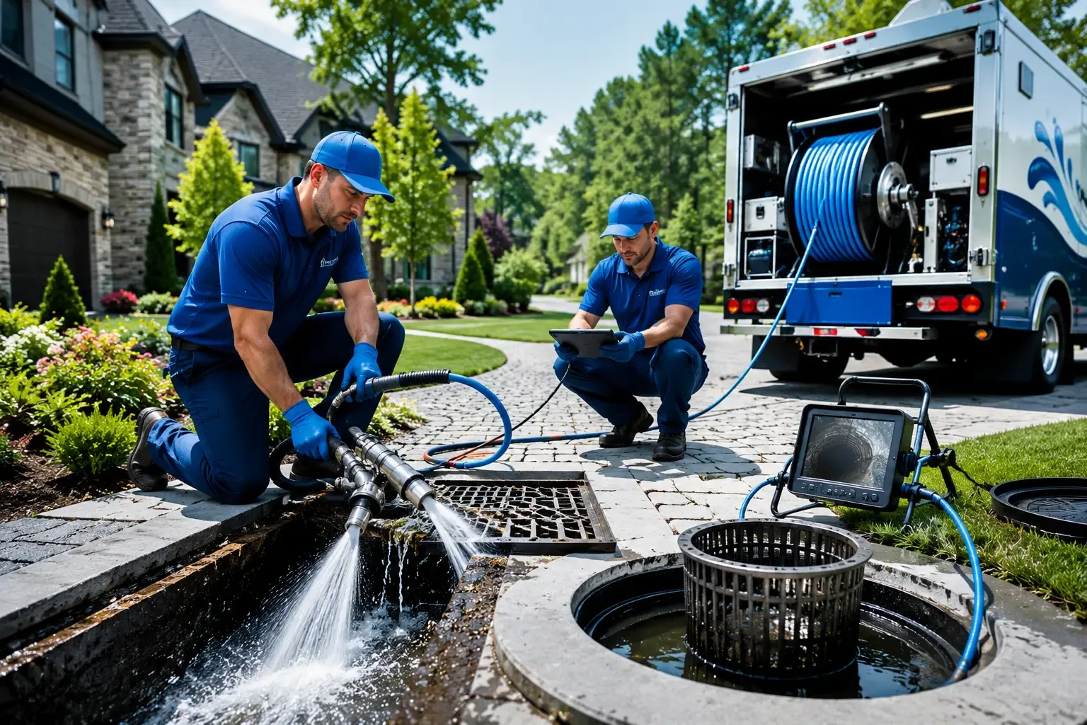 Local outdoor drain cleaning professionals in Bloomingdale, GA
